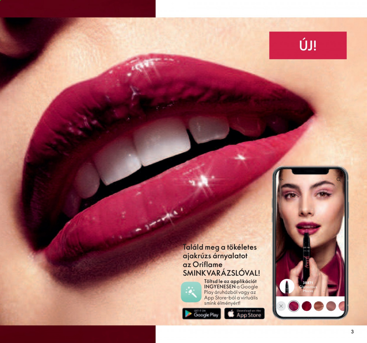 Oriflame akciós újságok - 2021.08.24 - 2021.09.13. Oldal 3