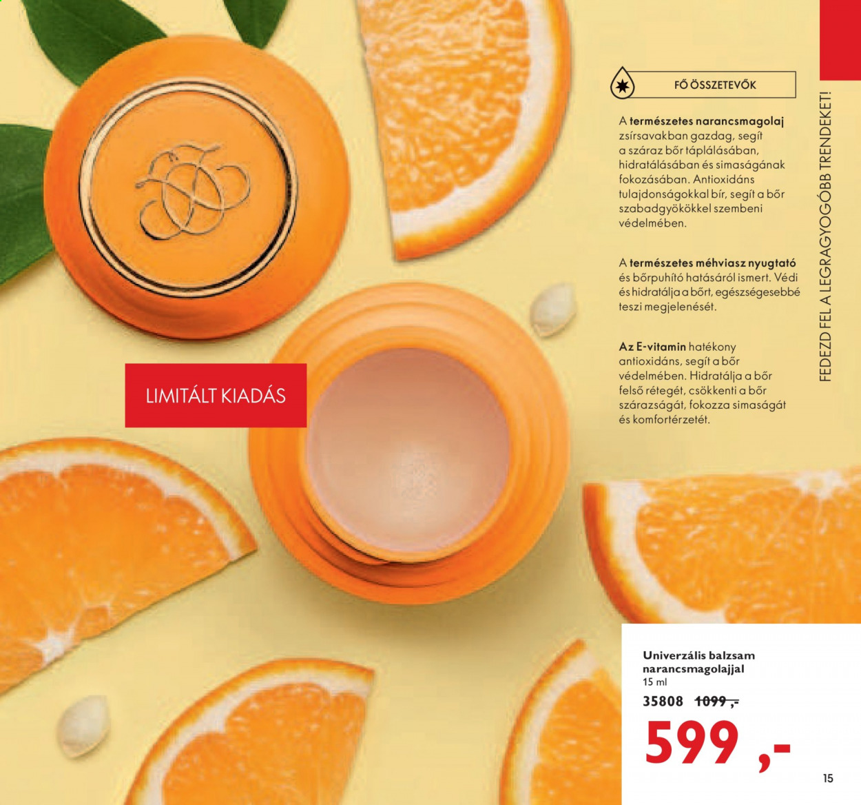 Oriflame akciós újságok - 2021.08.24 - 2021.09.13. Oldal 15