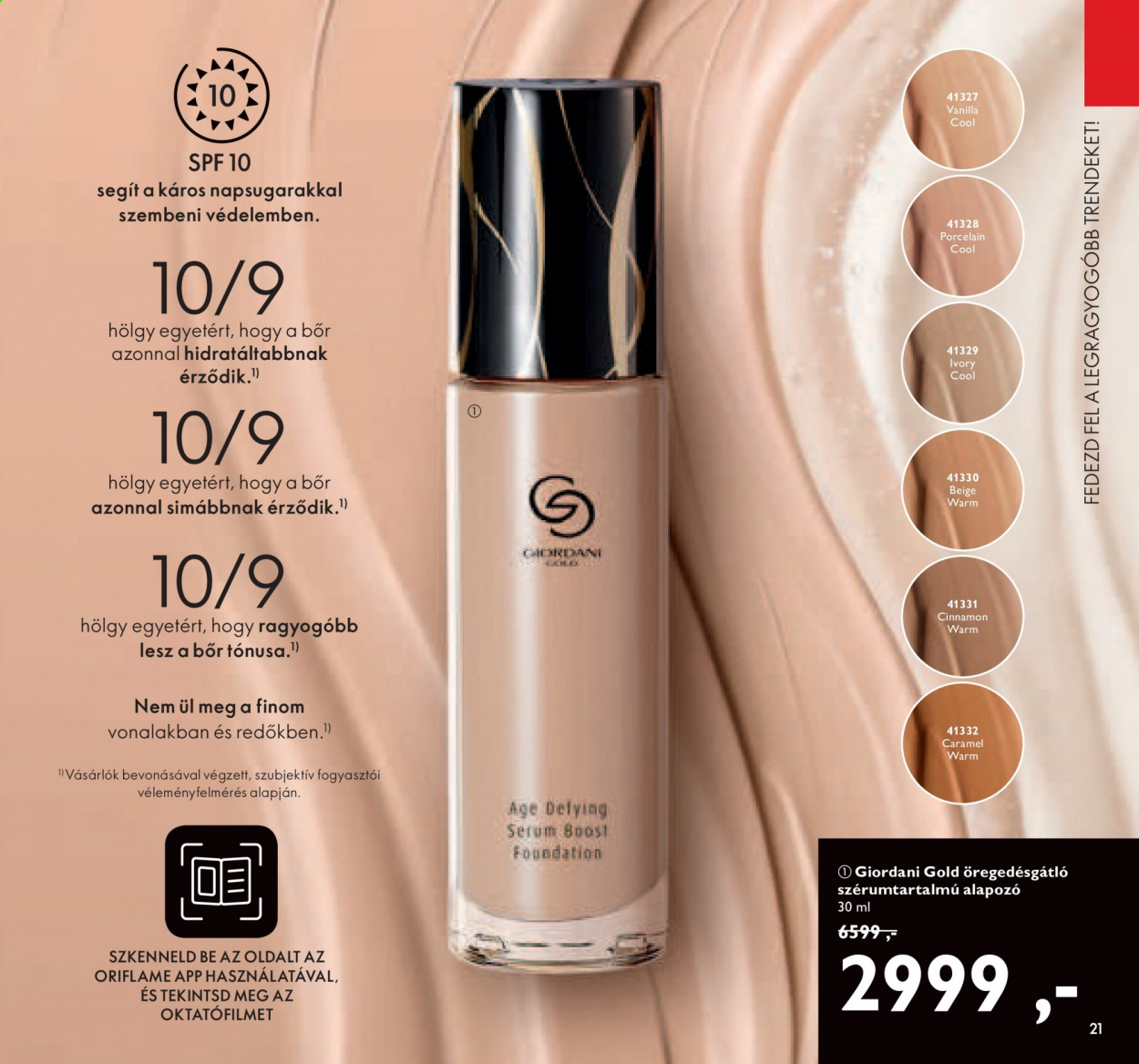 Oriflame akciós újságok - 2021.08.24 - 2021.09.13. Oldal 21