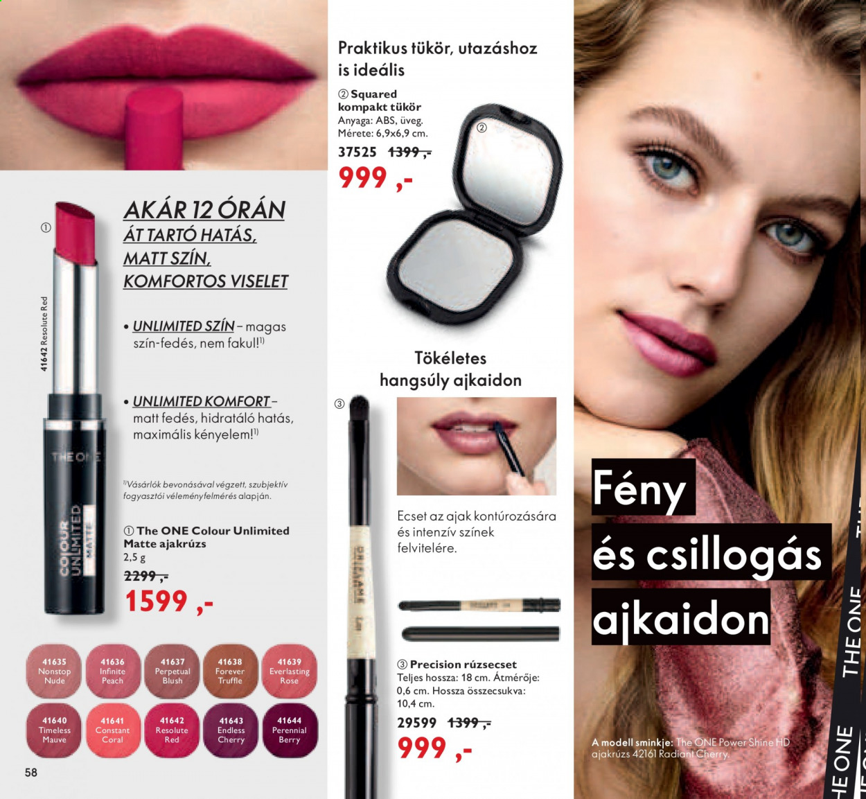 Oriflame akciós újságok - 2021.08.24 - 2021.09.13. Oldal 58