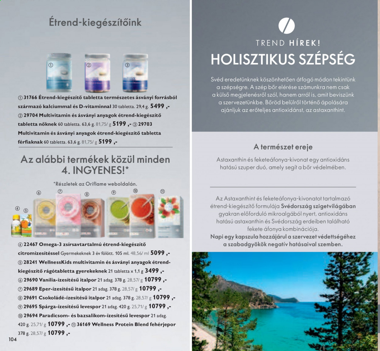 Oriflame akciós újságok - 2021.08.24 - 2021.09.13. Oldal 104