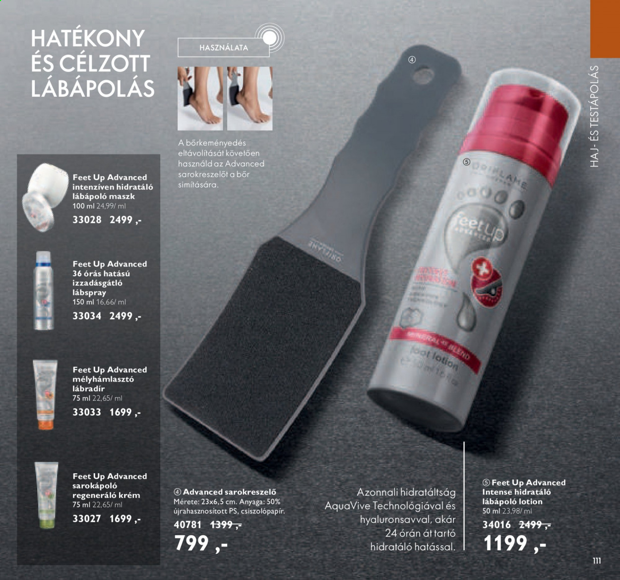 Oriflame akciós újságok - 2021.08.24 - 2021.09.13. Oldal 111