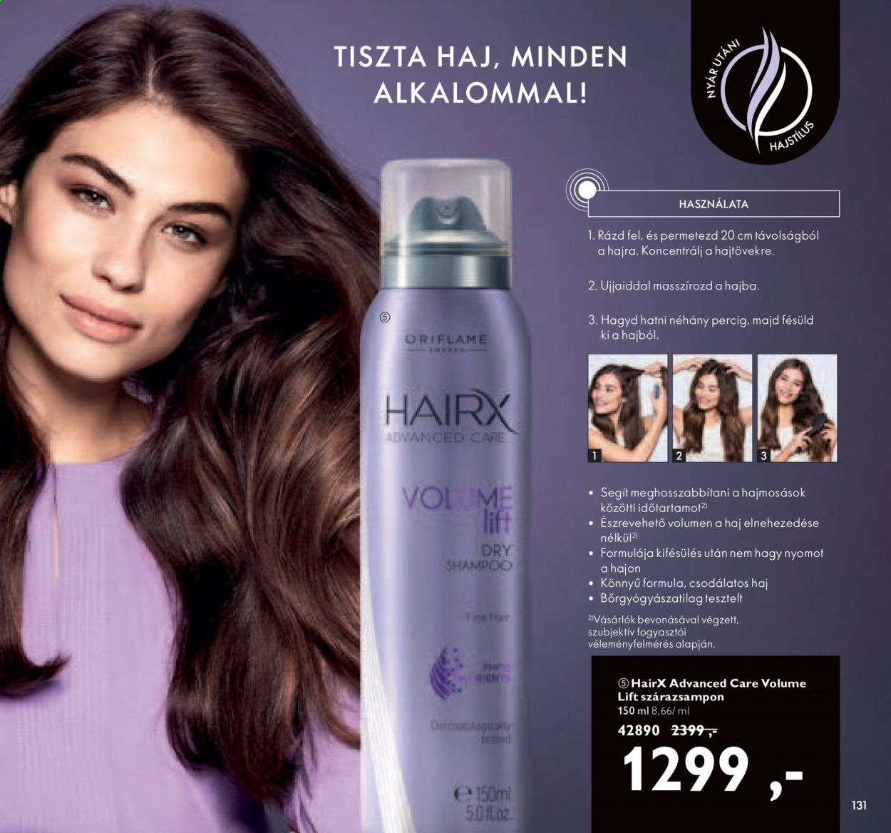 Oriflame akciós újságok - 2021.08.24 - 2021.09.13. Oldal 131