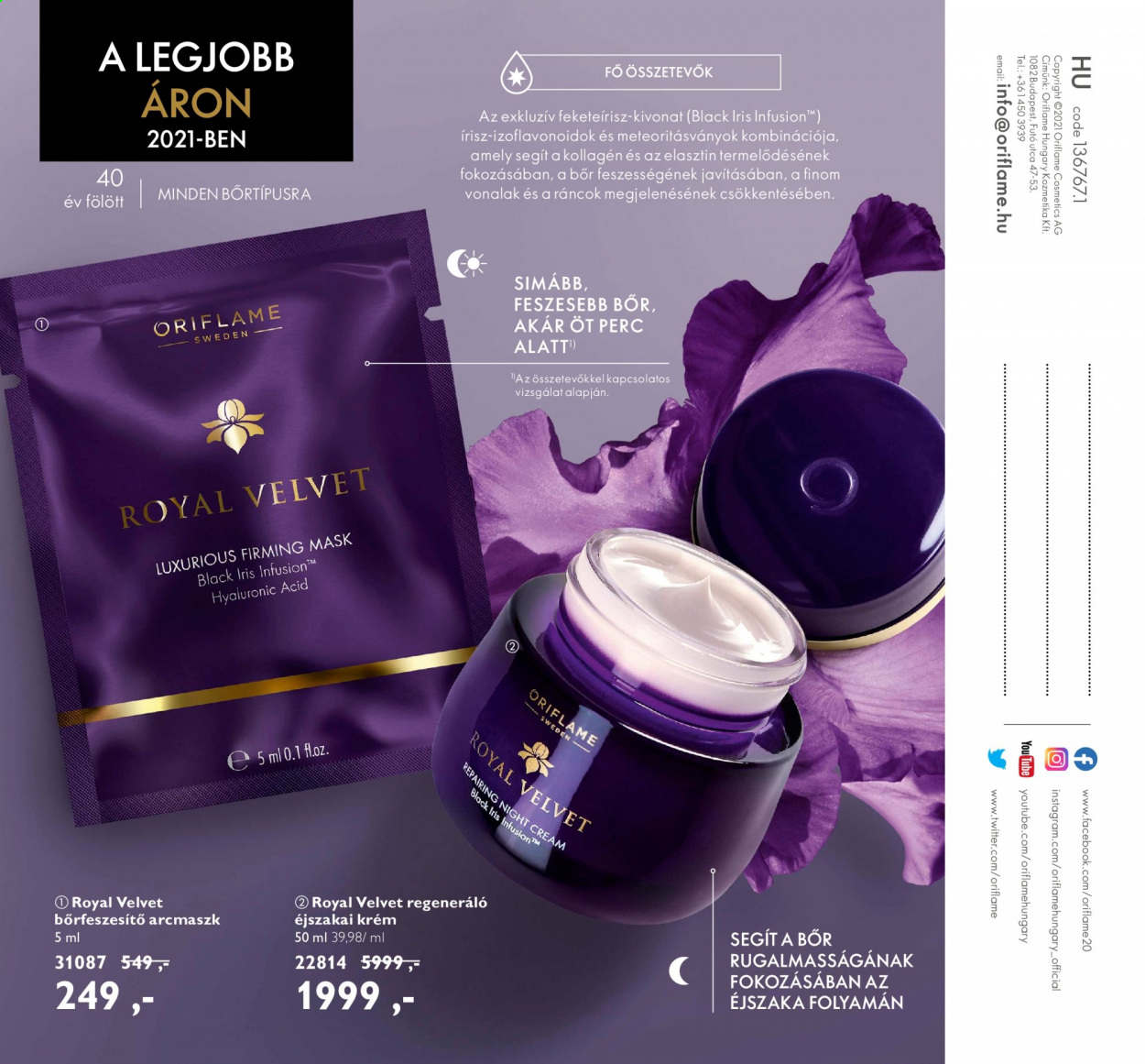 Oriflame akciós újságok - 2021.08.24 - 2021.09.13. Oldal 148