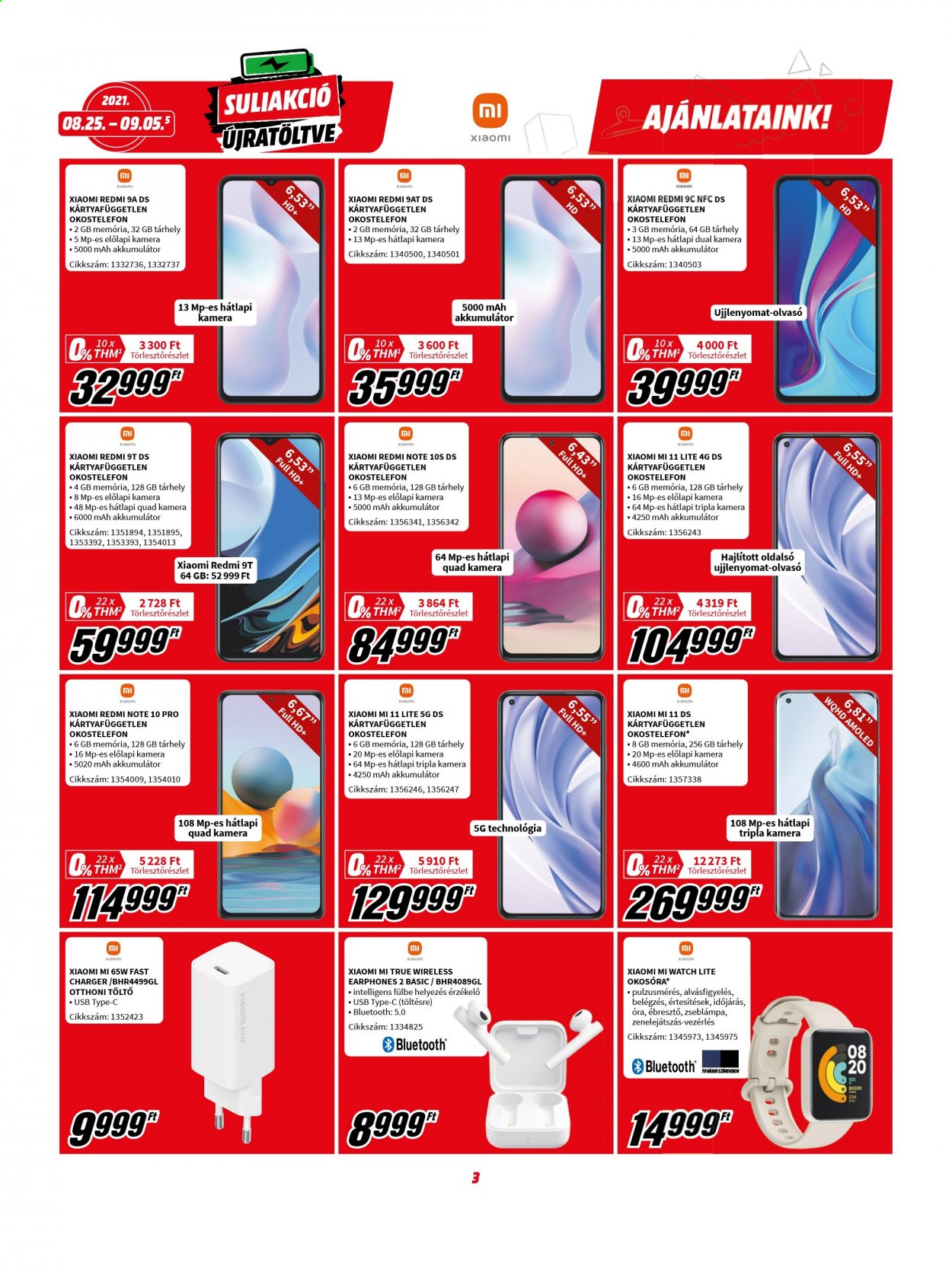 MediaMarkt akciós újságok - 2021.08.25 - 2021.09.05. Oldal 3