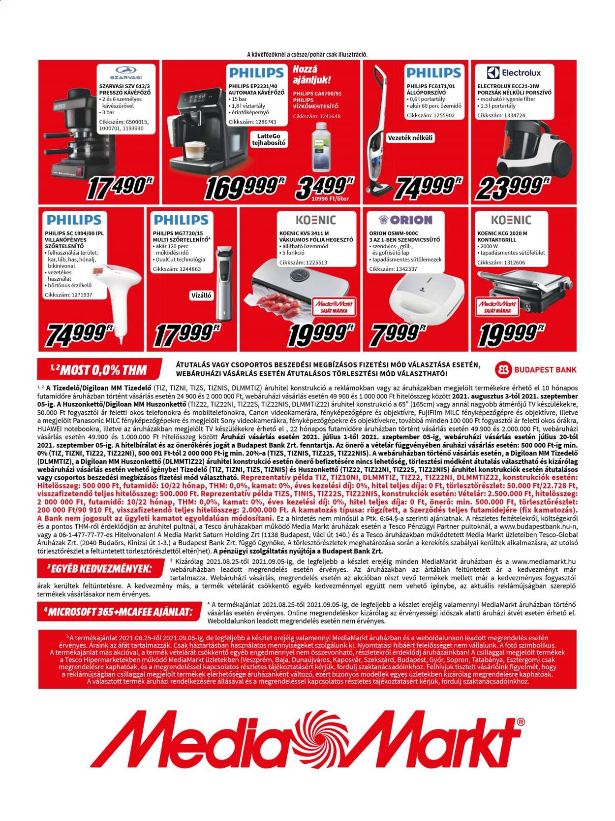 MediaMarkt akciós újságok - 2021.08.25 - 2021.09.05. Oldal 12
