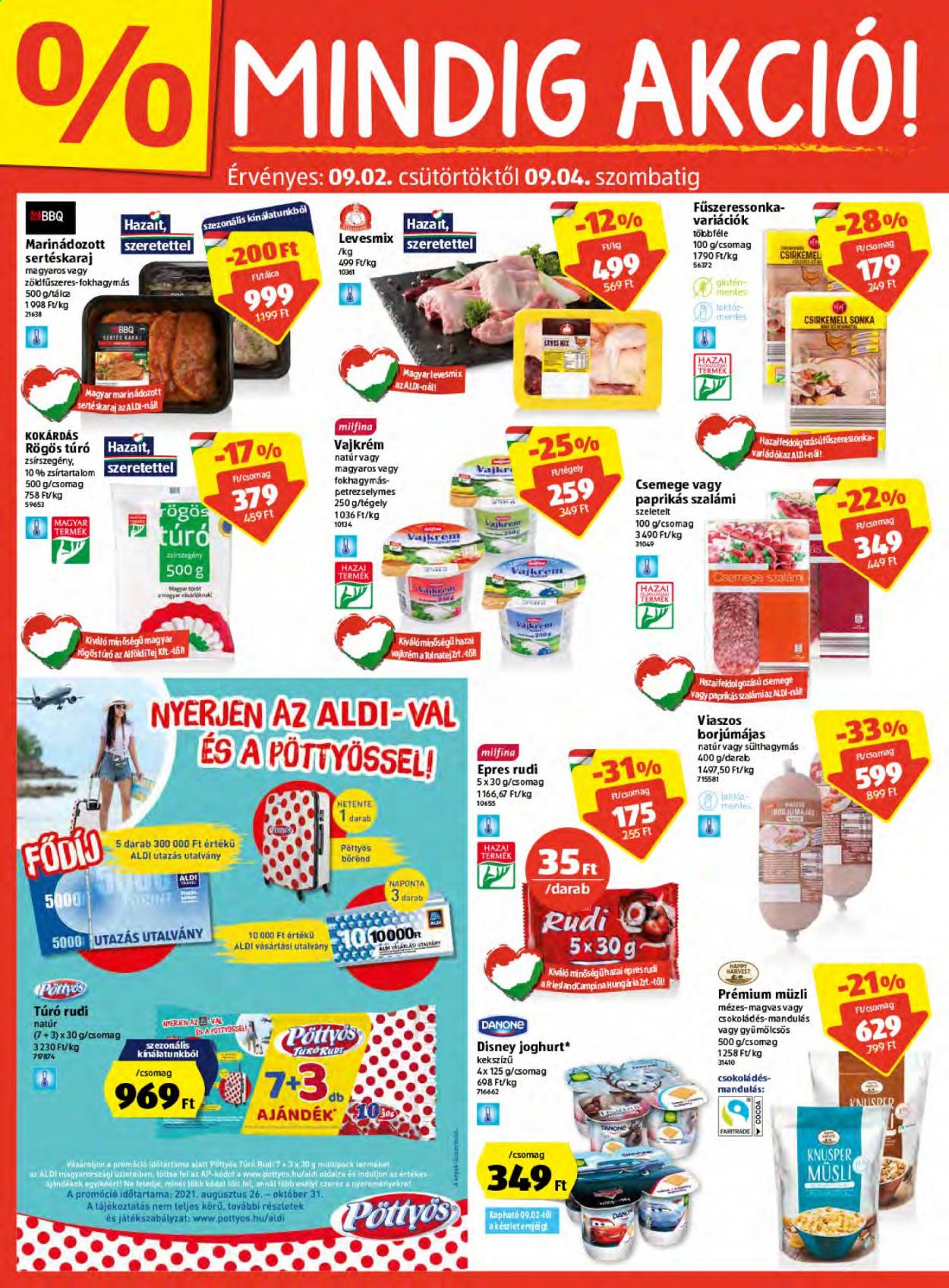 Aldi akciós újságok - 2021.09.02 - 2021.09.08. Oldal 4
