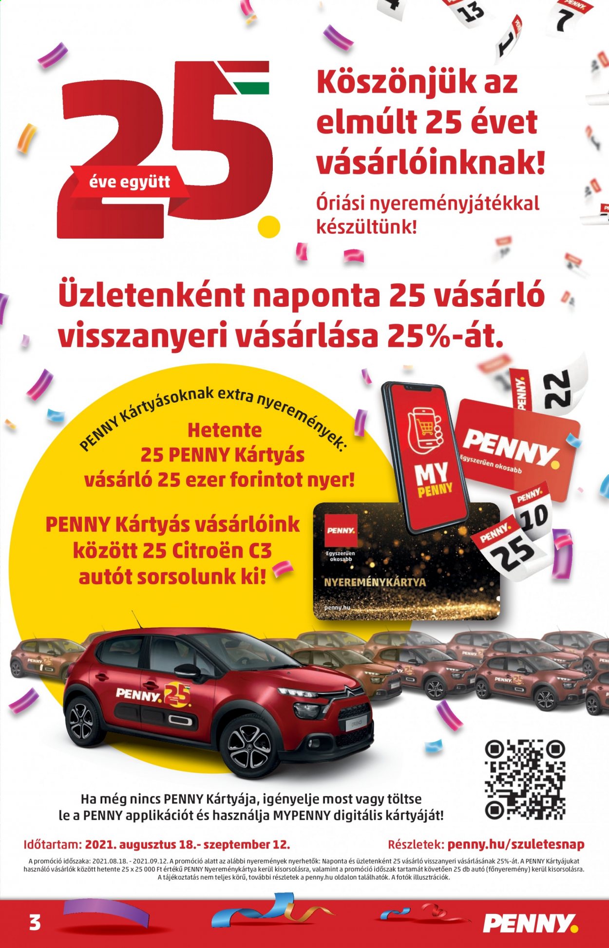 Penny Market akciós újságok - 2021.09.02 - 2021.09.08. Oldal 3