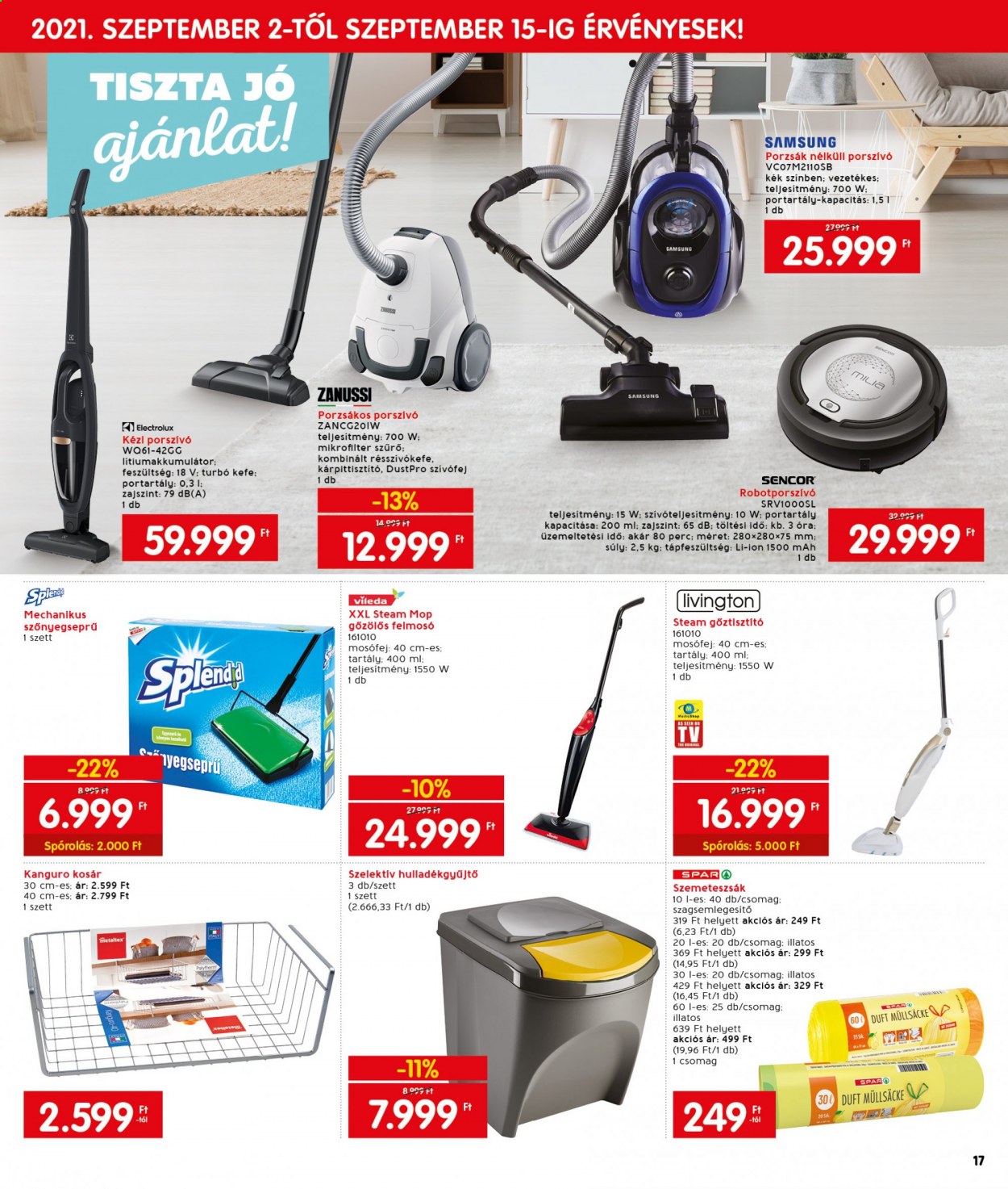INTERSPAR akciós újságok - 2021.09.02 - 2021.09.08. Oldal 21