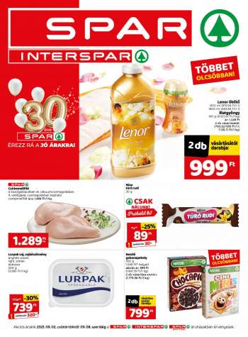 Újság SPAR - 2021.09.02 - 2021.09.08.