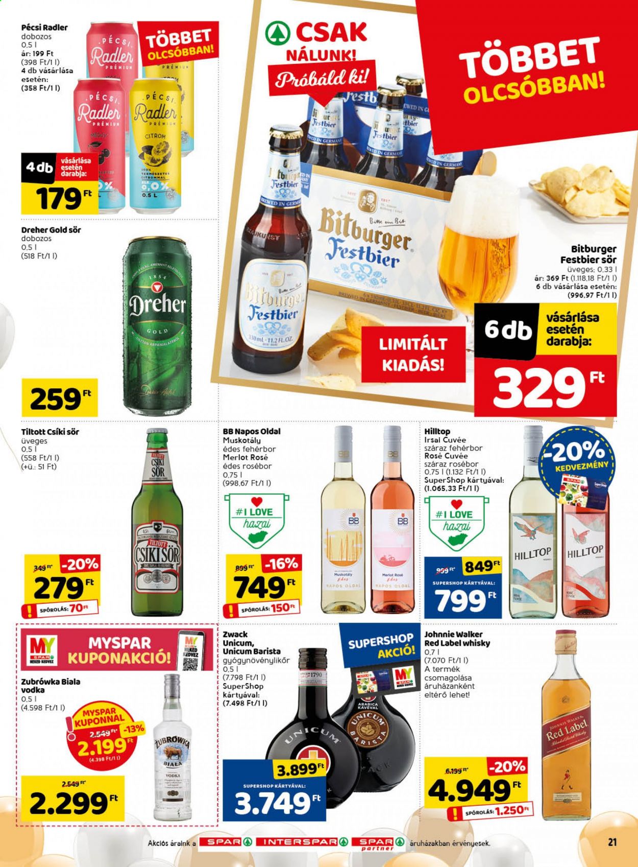 SPAR akciós újságok - 2021.09.02 - 2021.09.08. Oldal 25