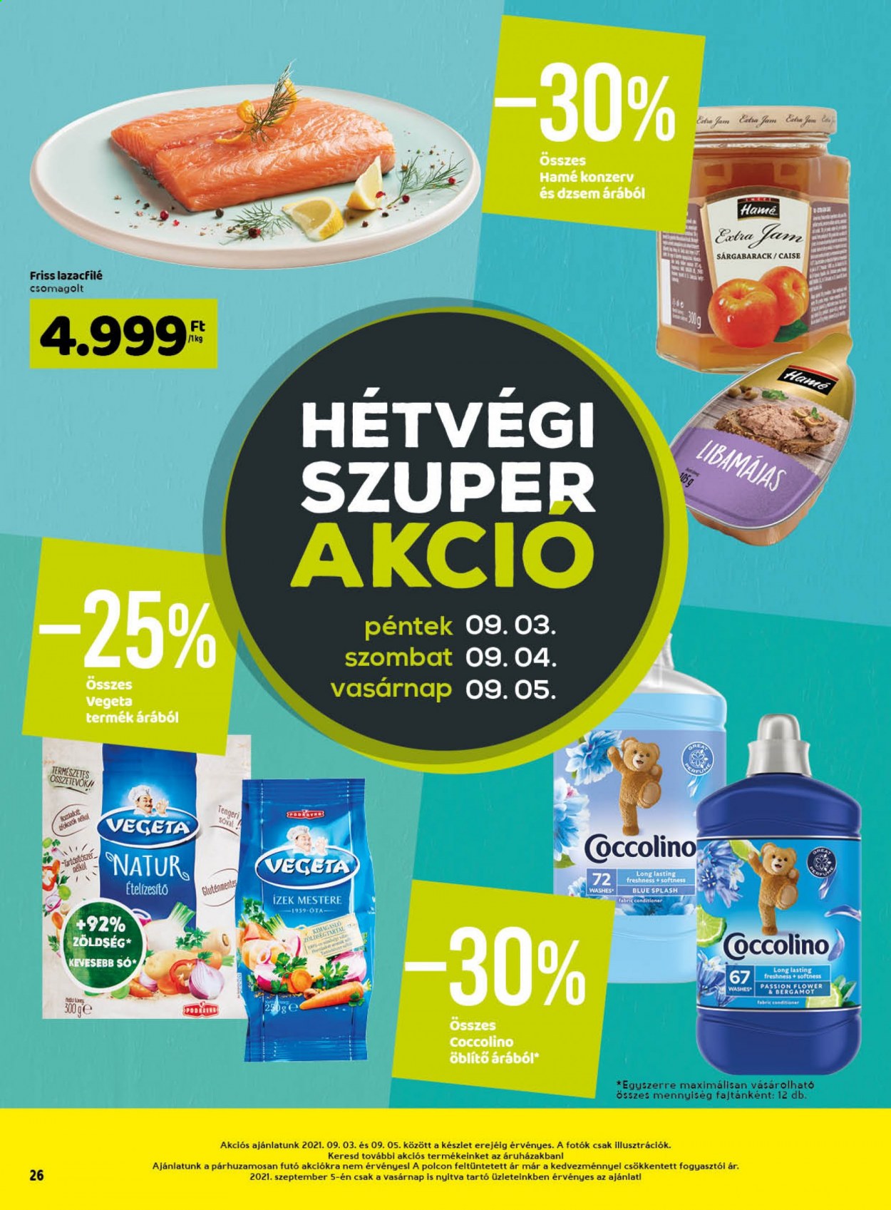 SPAR akciós újságok - 2021.09.02 - 2021.09.08. Oldal 30