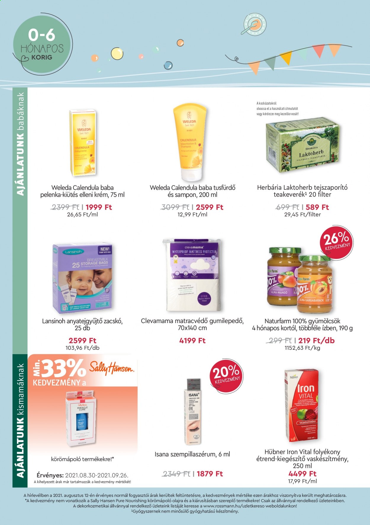 Rossmann akciós újságok - 2021.08.30 - 2021.09.26. Oldal 4