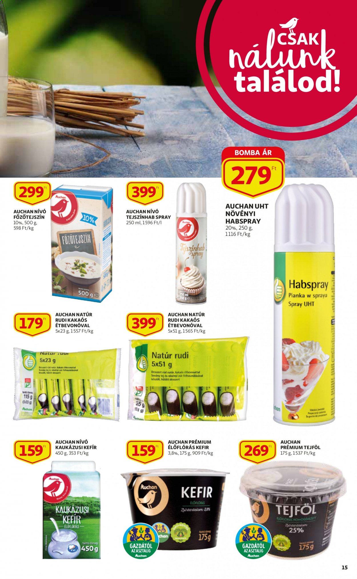 Auchan akciós újságok - 2021.09.02 - 2021.09.08. Oldal 15