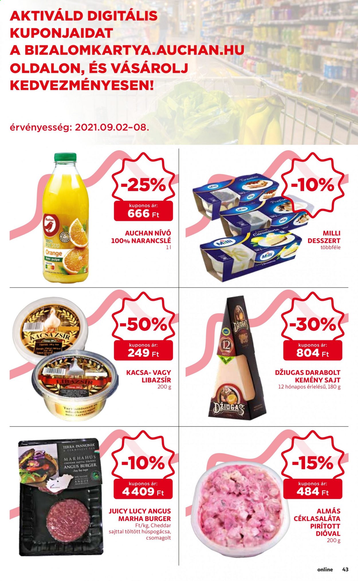 Auchan akciós újságok - 2021.09.02 - 2021.09.08. Oldal 43