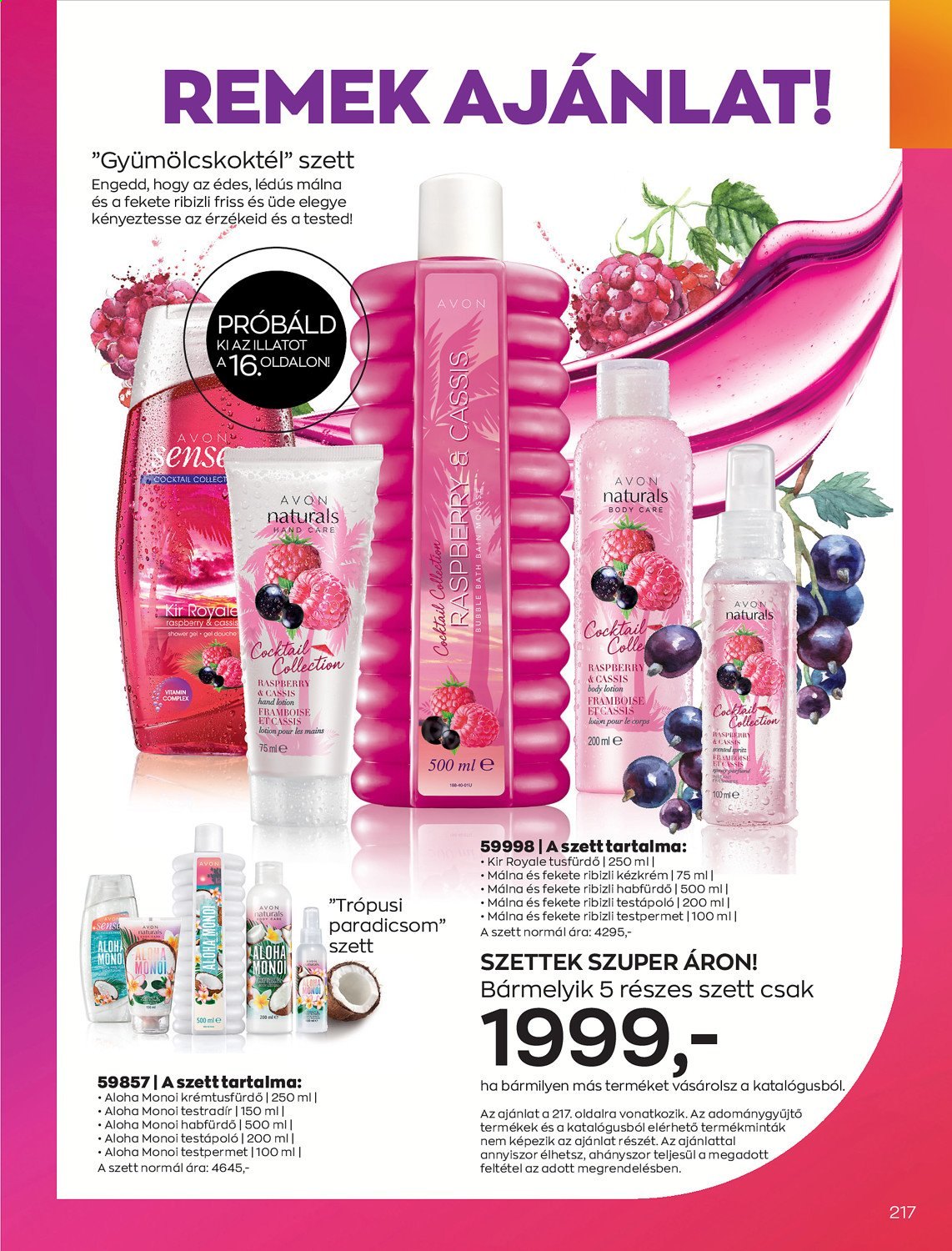 Avon akciós újságok - 2021.09.01 - 2021.09.30. Oldal 219