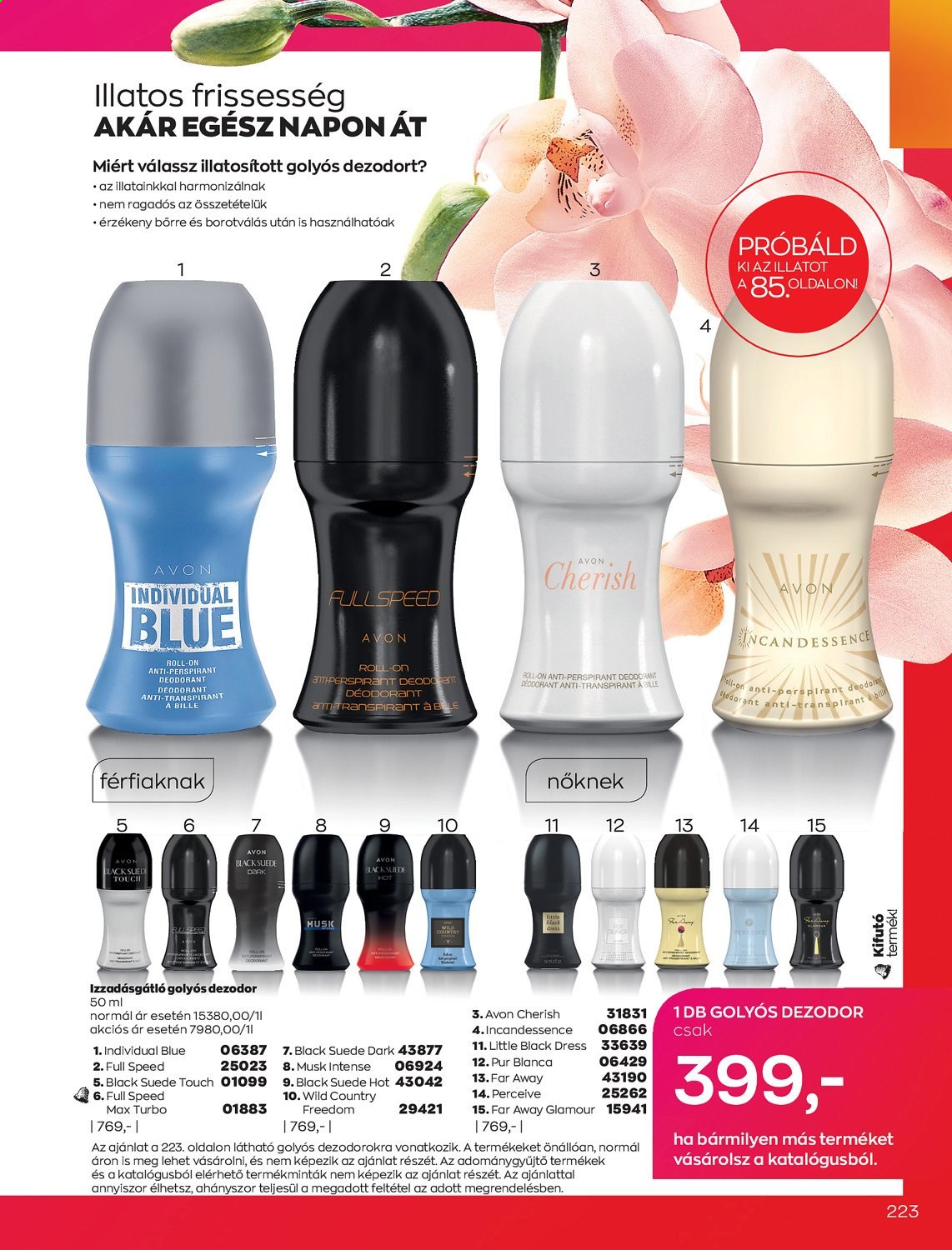Avon akciós újságok - 2021.09.01 - 2021.09.30. Oldal 225