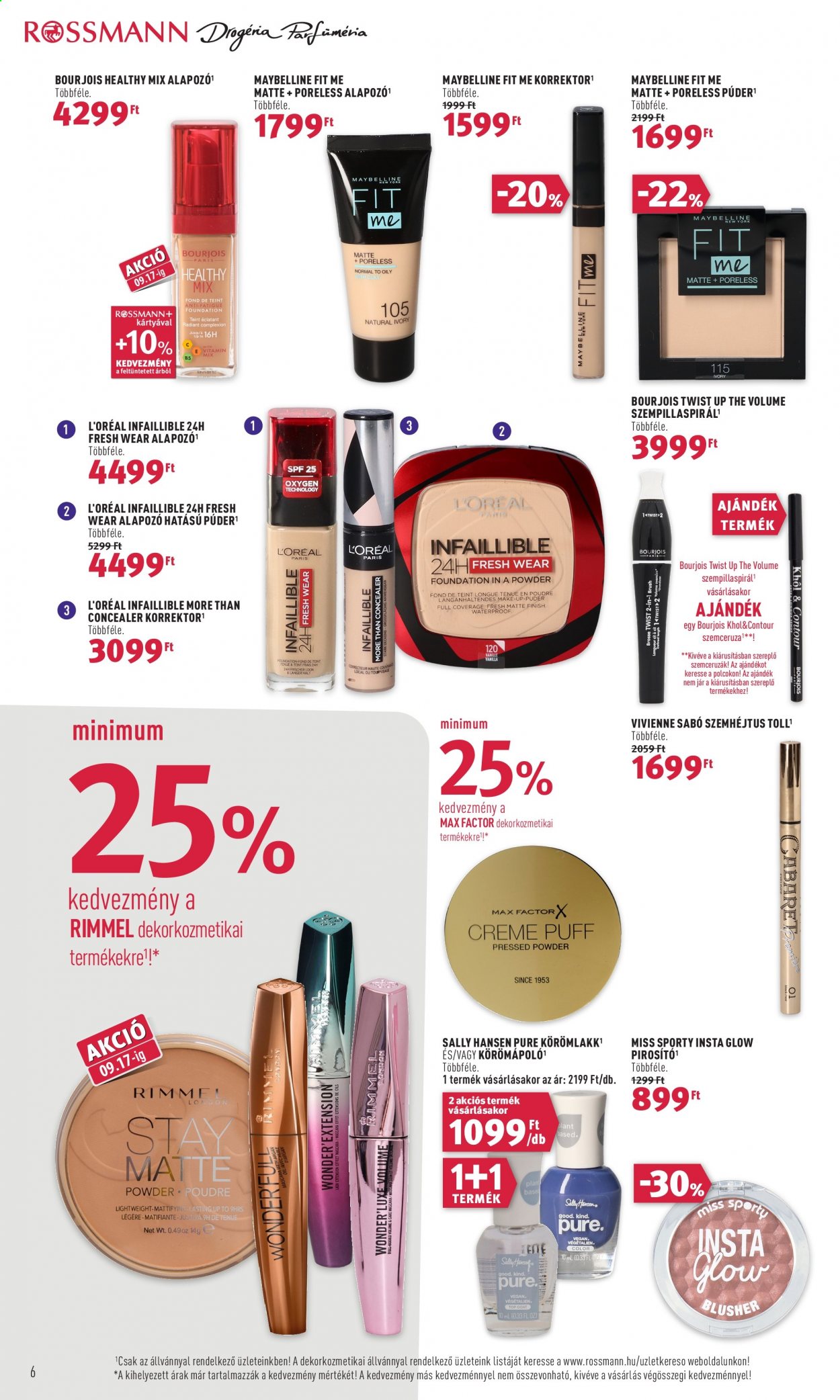 Rossmann akciós újságok - 2021.09.06 - 2021.09.10. Oldal 6