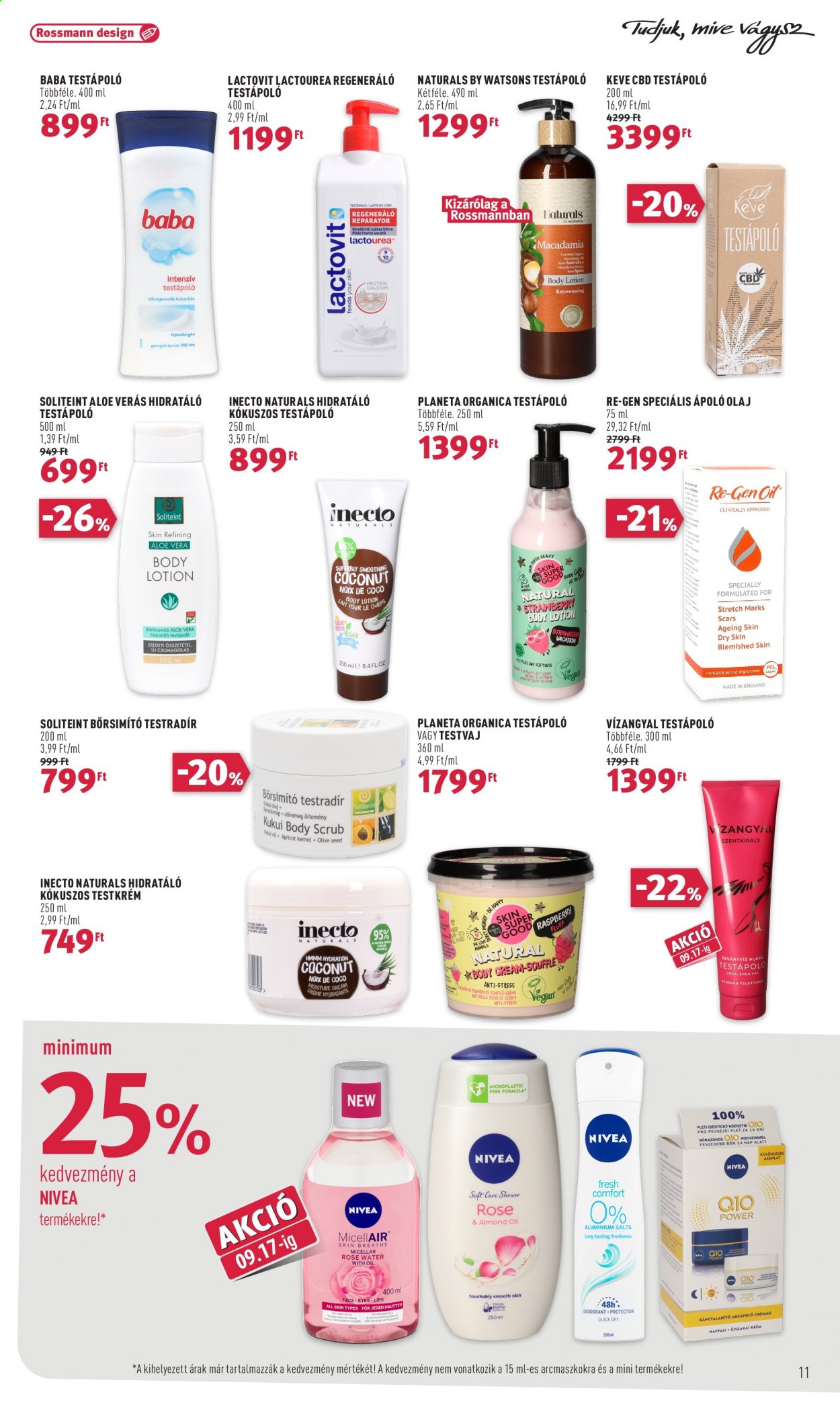 Rossmann akciós újságok - 2021.09.06 - 2021.09.10. Oldal 11