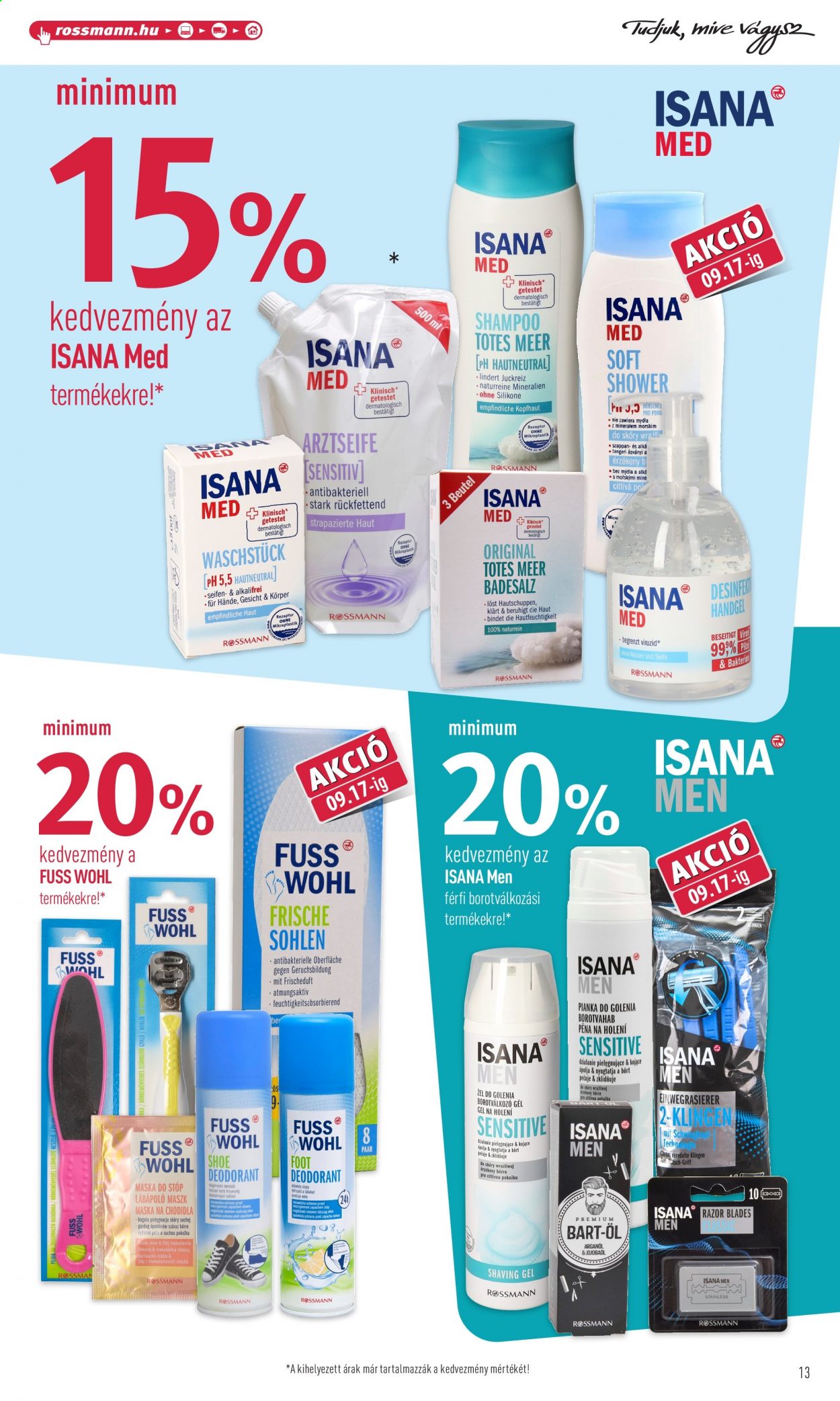 Rossmann akciós újságok - 2021.09.06 - 2021.09.10. Oldal 13