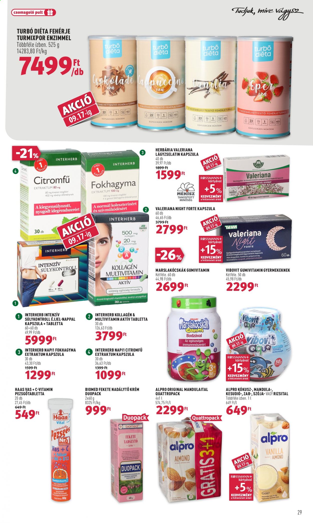 Rossmann akciós újságok - 2021.09.06 - 2021.09.10. Oldal 29