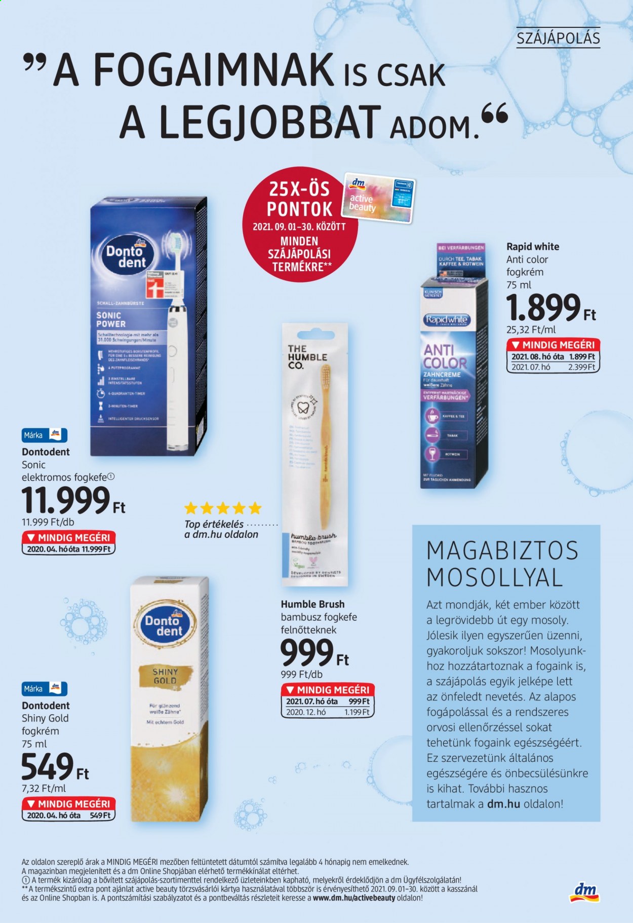 dm drogerie markt akciós újságok. Oldal 3