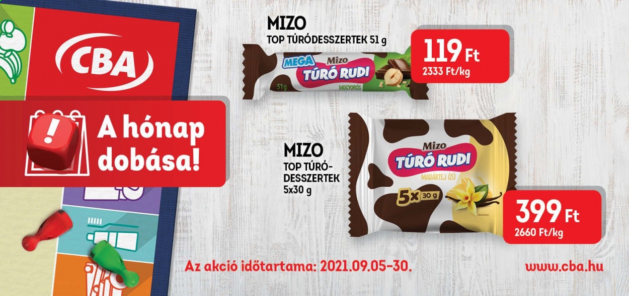 CBA akciós újságok - 2021.09.05 - 2021.09.30. Oldal 2