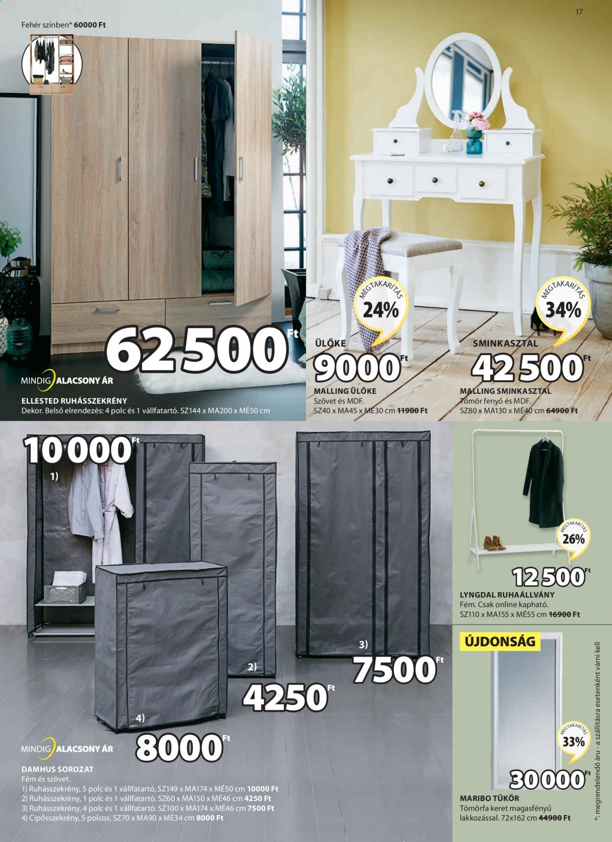 JYSK akciós újságok - 2021.09.02 - 2021.09.15. Oldal 17