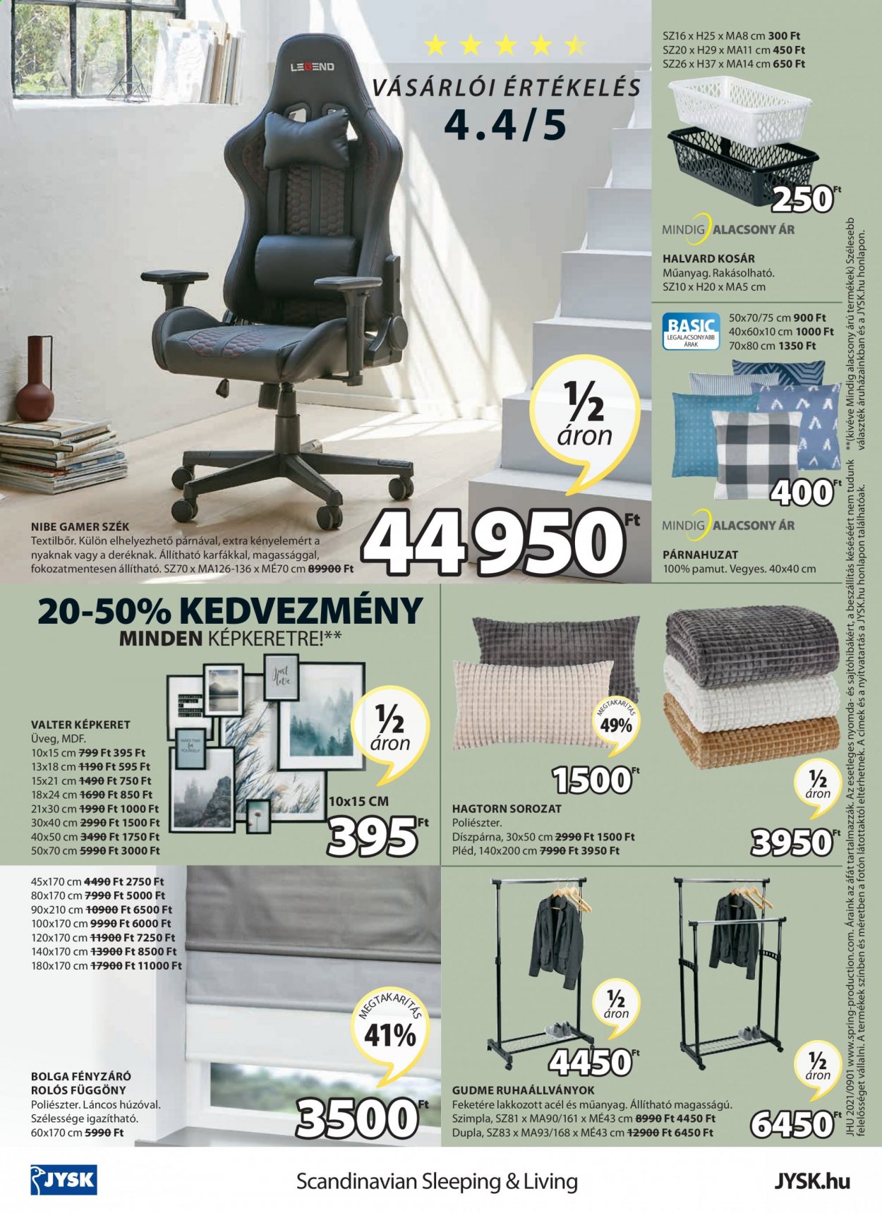 JYSK akciós újságok - 2021.09.02 - 2021.09.15. Oldal 24