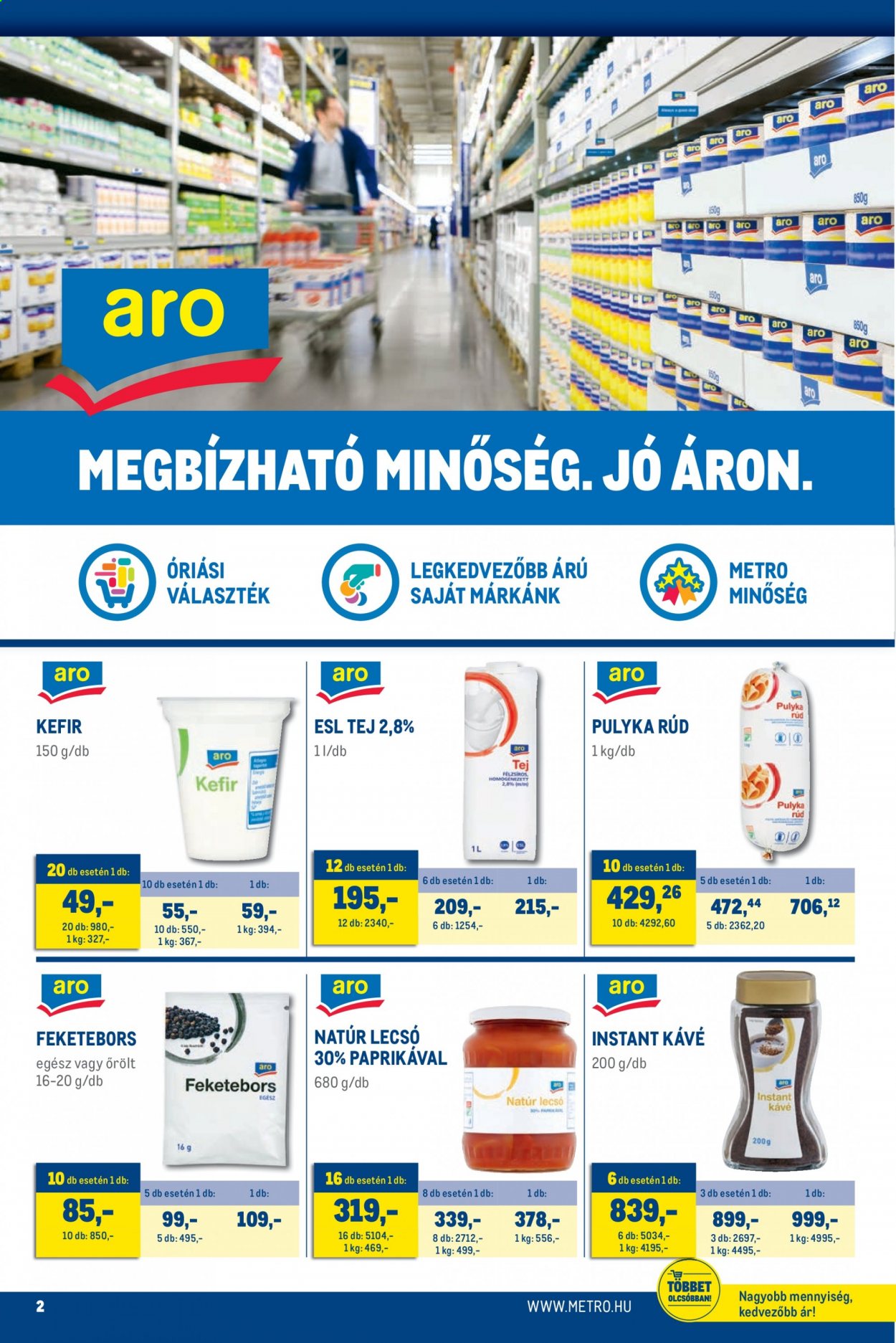 Metro akciós újságok - 2021.09.08 - 2021.10.05. Oldal 2