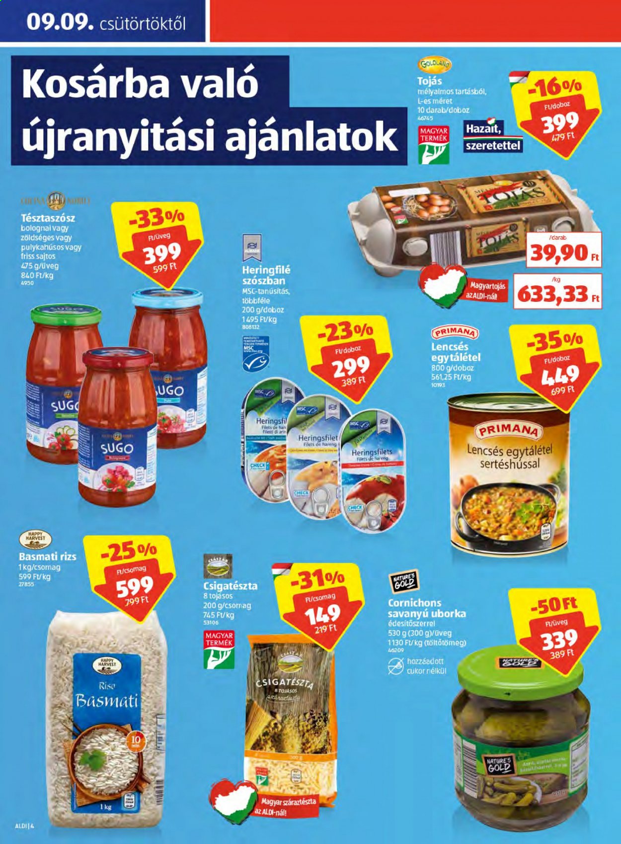 Aldi akciós újságok - 2021.09.09 - 2021.09.16. Oldal 4