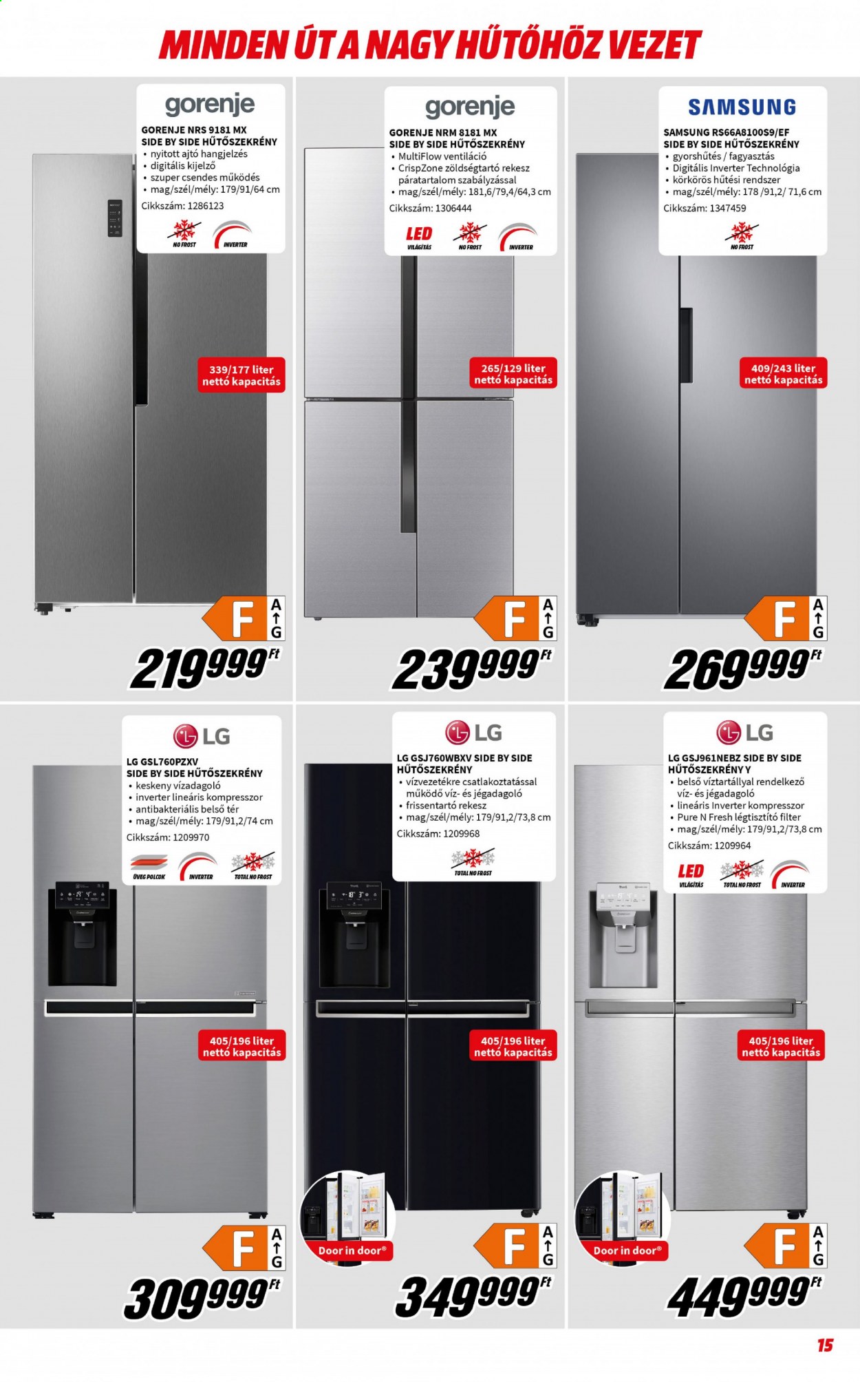 MediaMarkt akciós újságok - 2021.09.03 - 2021.09.26. Oldal 15