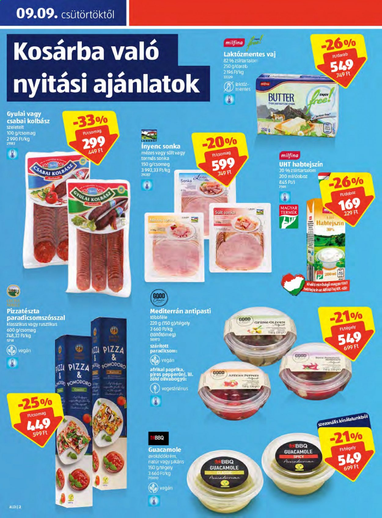 Aldi akciós újságok - 2021.09.09 - 2021.09.15. Oldal 2