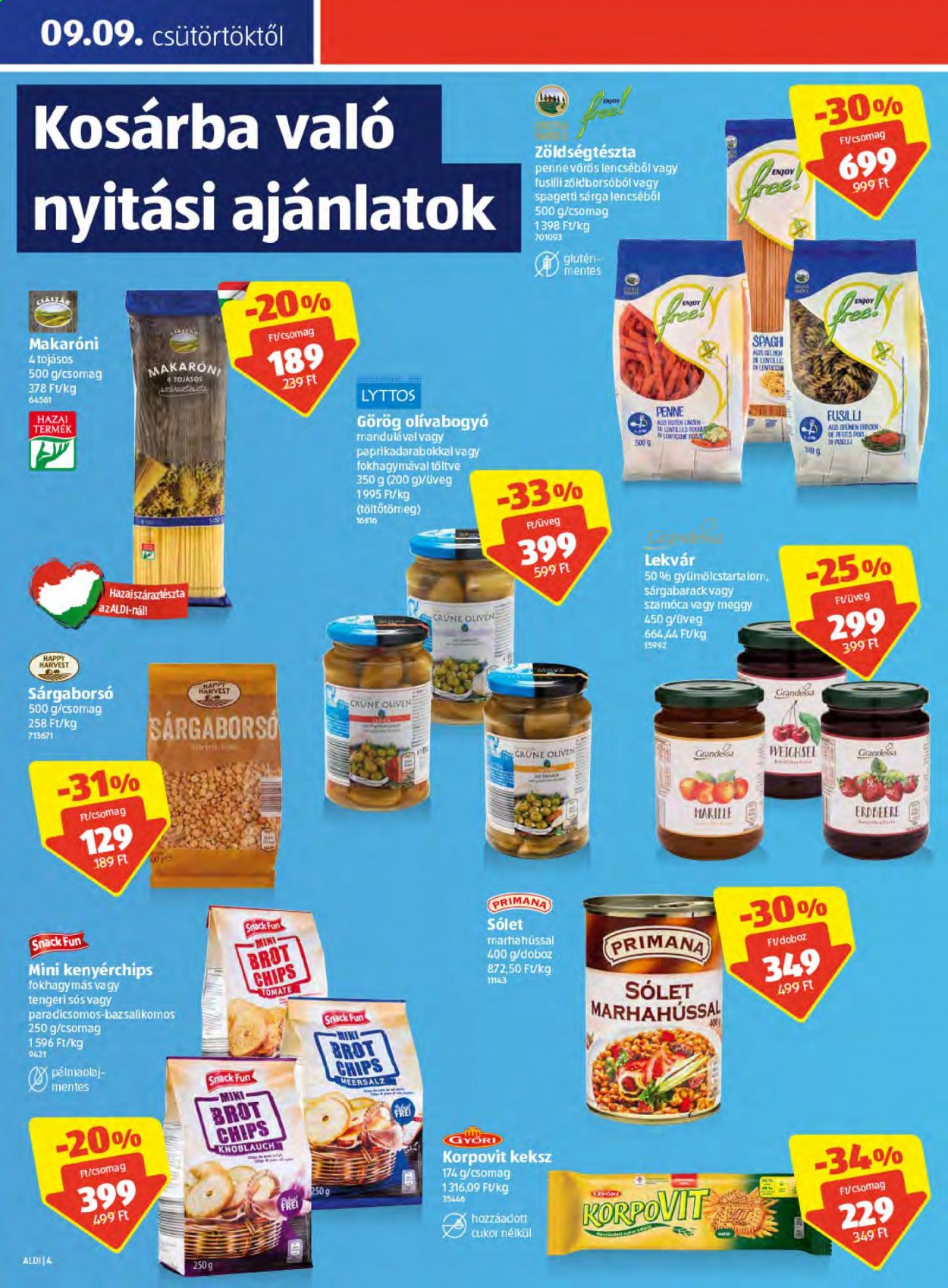 Aldi akciós újságok - 2021.09.09 - 2021.09.15. Oldal 4