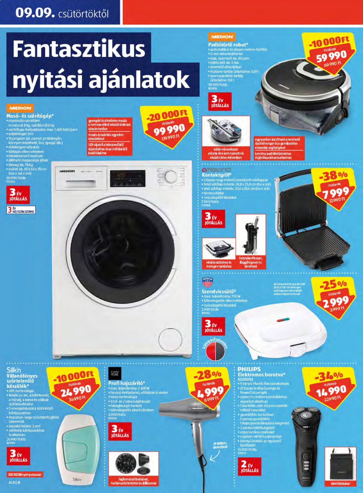 Aldi akciós újságok - 2021.09.09 - 2021.09.15. Oldal 8