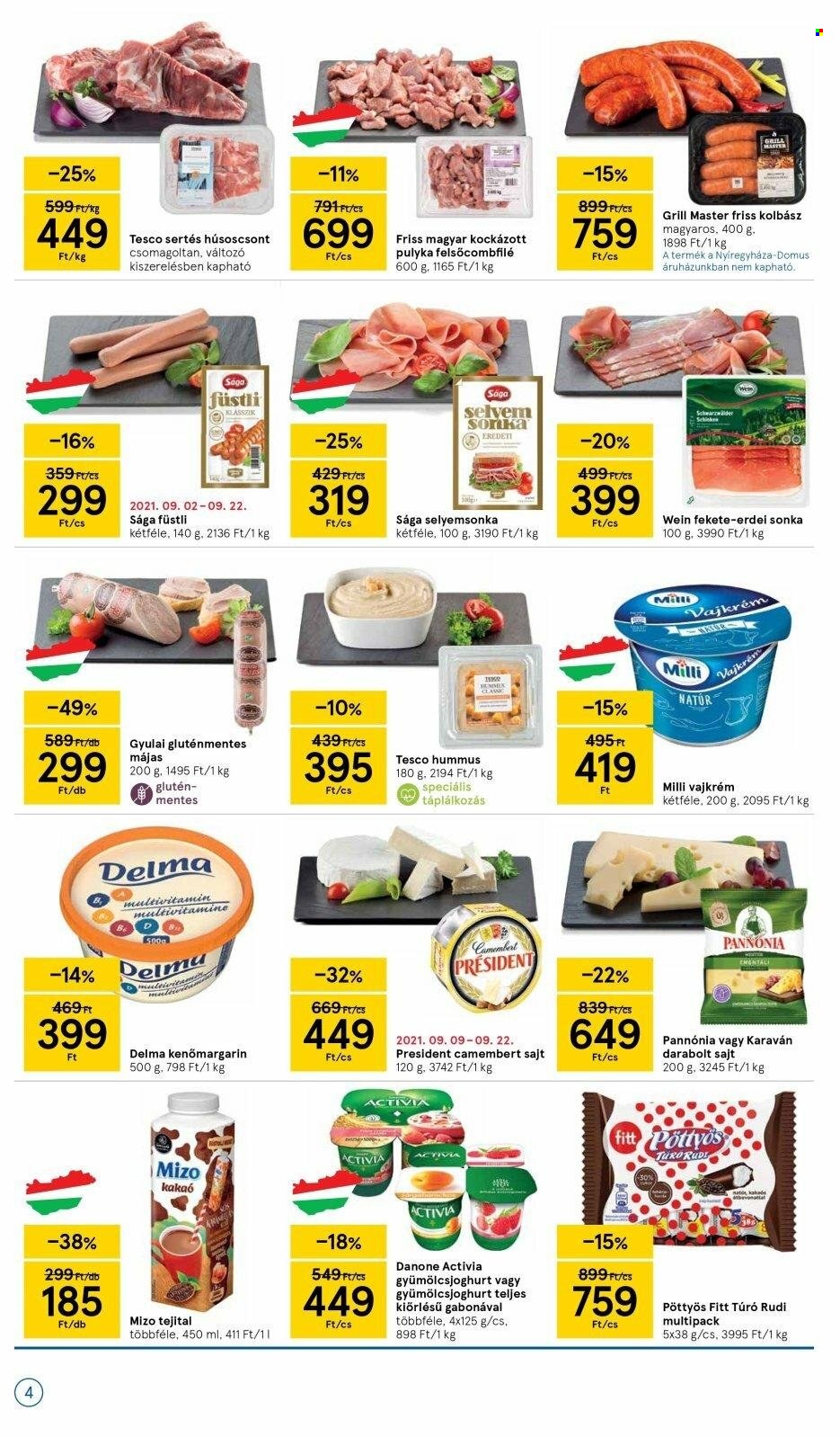 TESCO akciós újságok - 2021.09.09 - 2021.09.15. Oldal 3