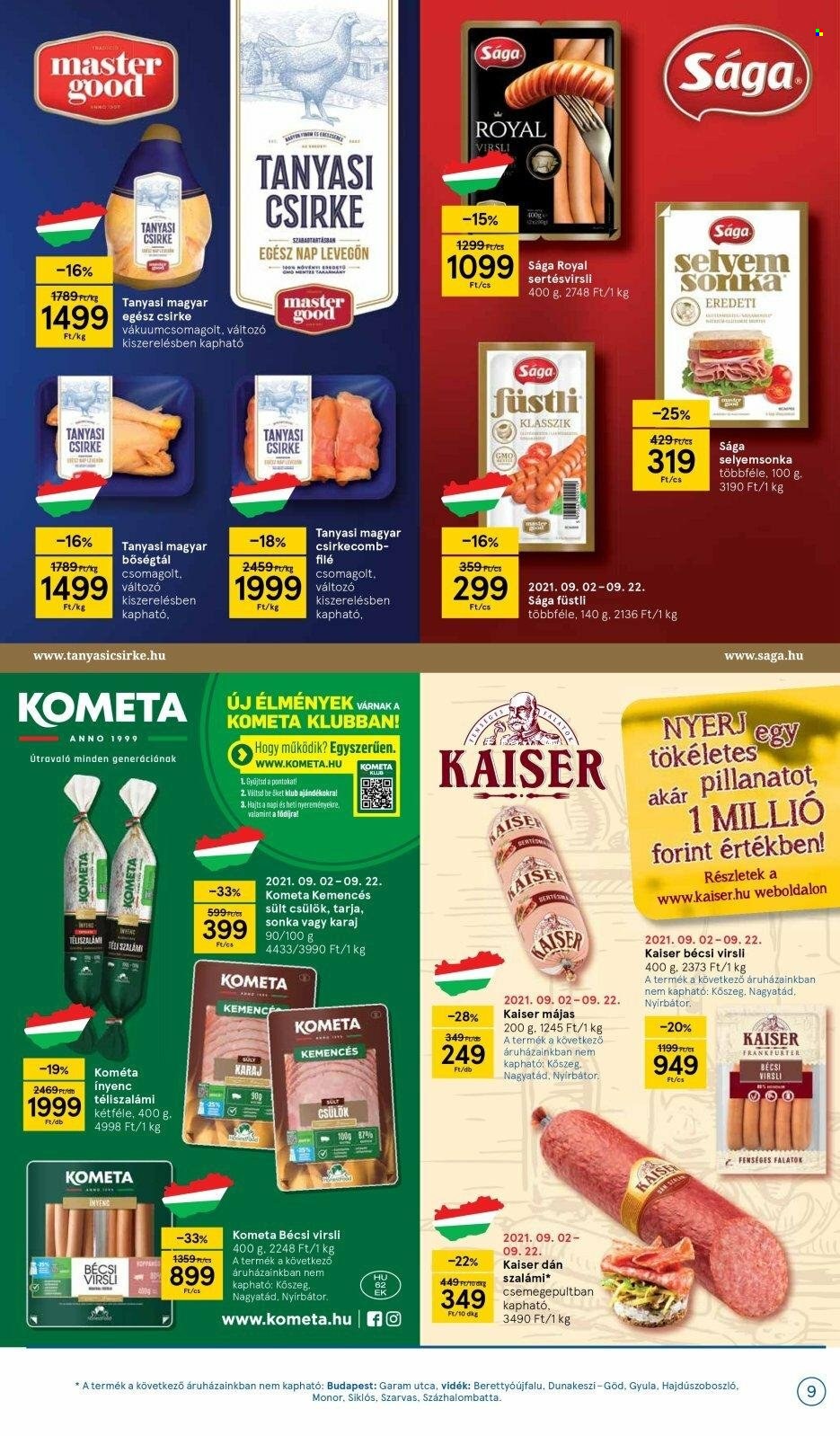 TESCO akciós újságok - 2021.09.09 - 2021.09.15. Oldal 9