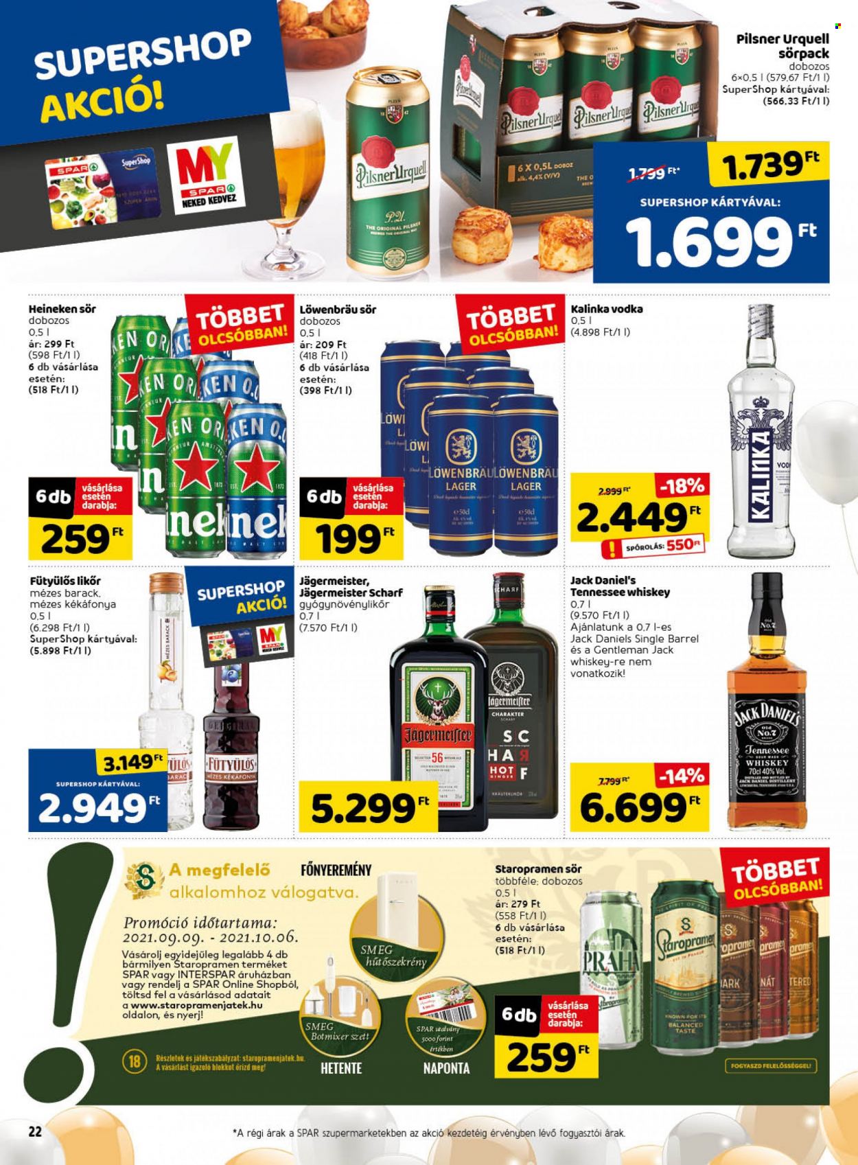 SPAR akciós újságok - 2021.09.09 - 2021.09.15. Oldal 26