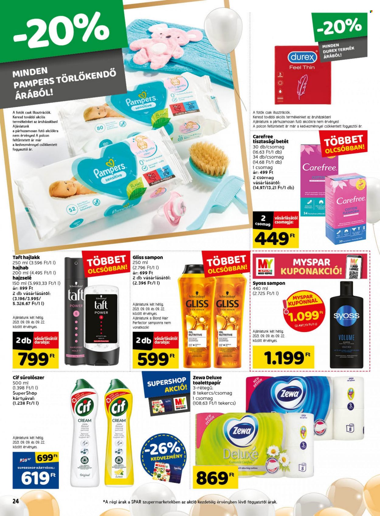 SPAR akciós újságok - 2021.09.09 - 2021.09.15. Oldal 28
