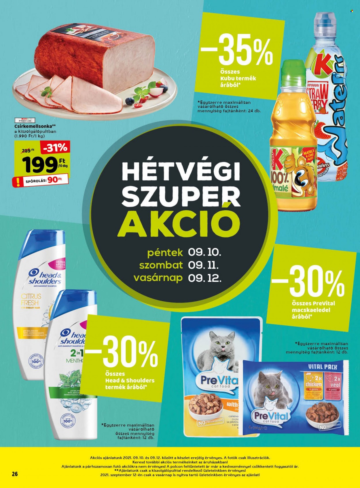 SPAR akciós újságok - 2021.09.09 - 2021.09.15. Oldal 30