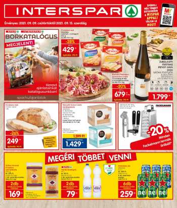 Újság INTERSPAR - 2021.09.09 - 2021.09.15.