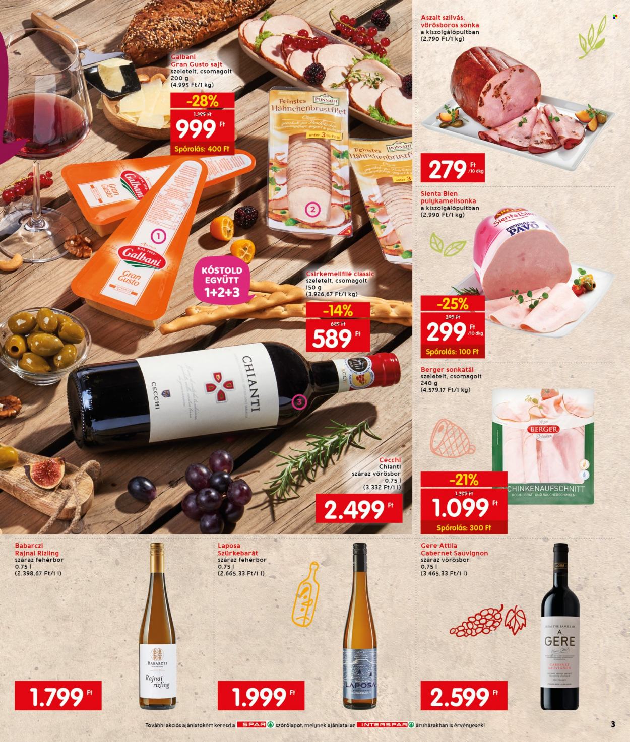 INTERSPAR akciós újságok - 2021.09.09 - 2021.09.15. Oldal 3