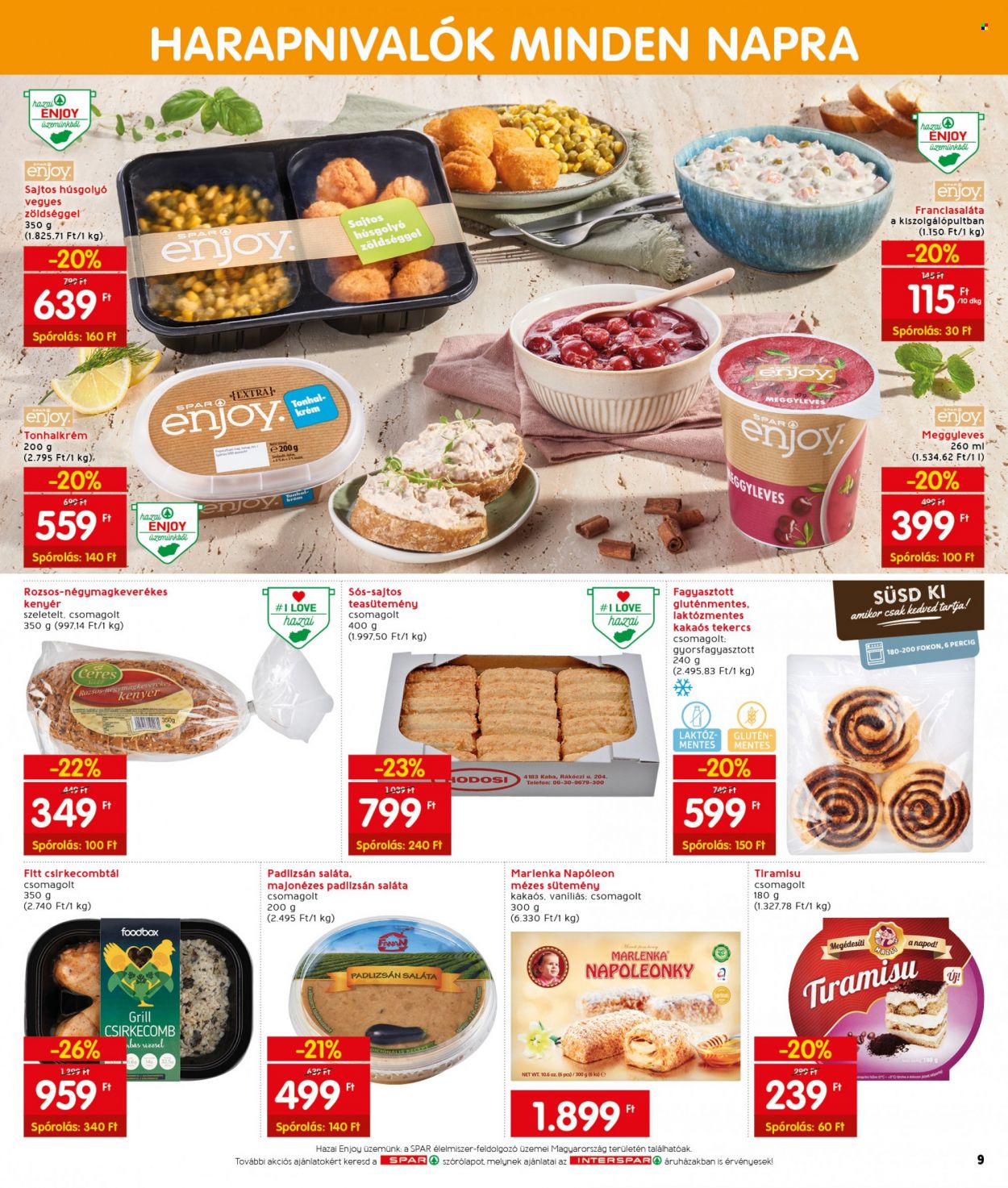 INTERSPAR akciós újságok - 2021.09.09 - 2021.09.15. Oldal 11