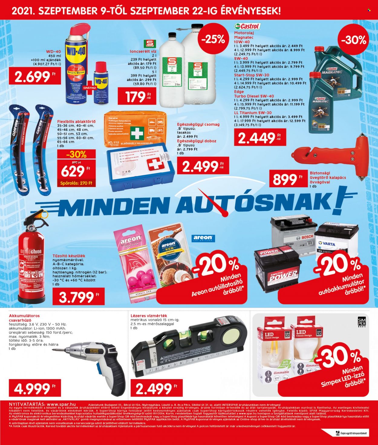 INTERSPAR akciós újságok - 2021.09.09 - 2021.09.15. Oldal 23