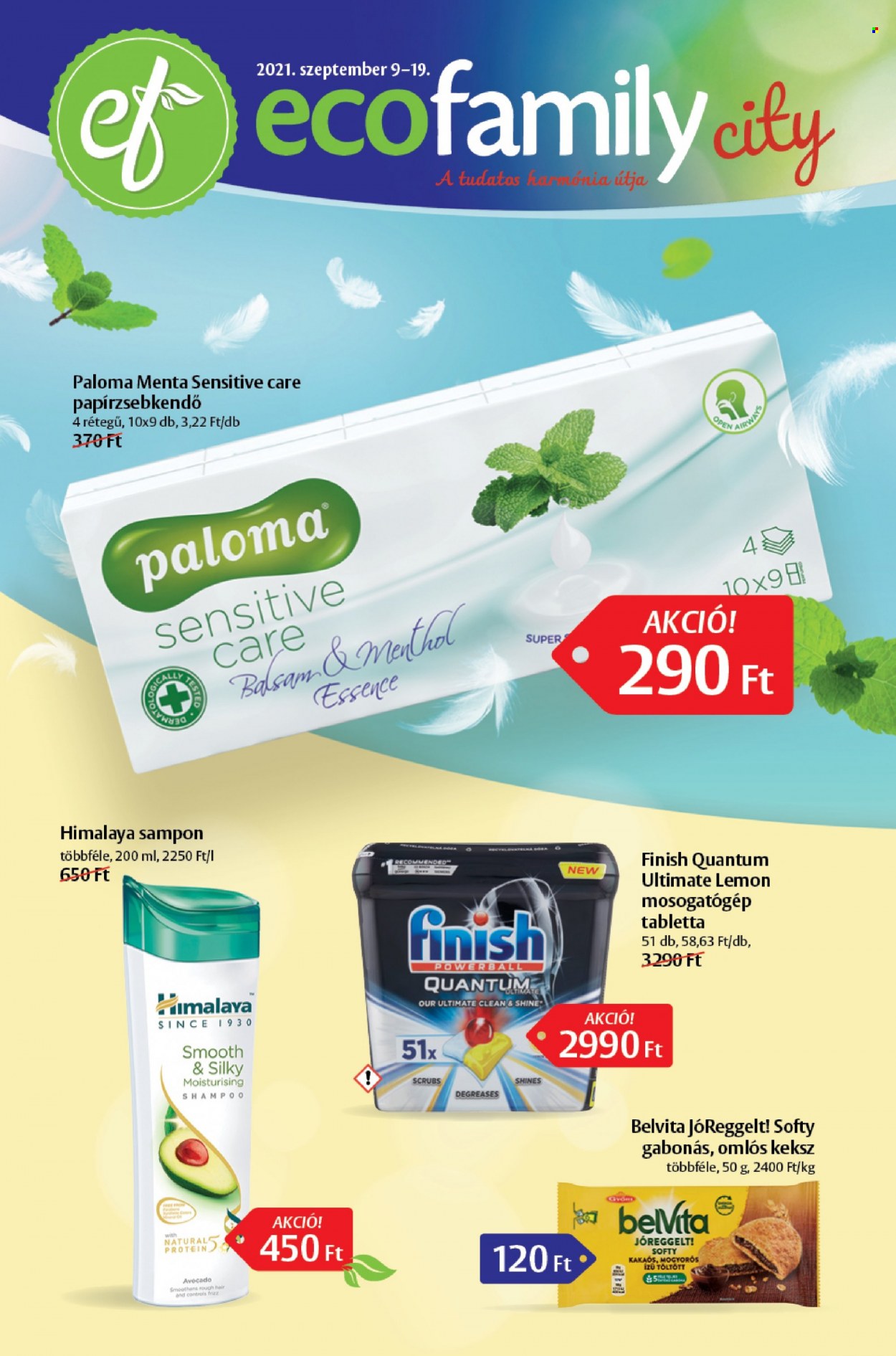 EcoFamily akciós újságok - 2021.09.09 - 2021.09.19. Oldal 1