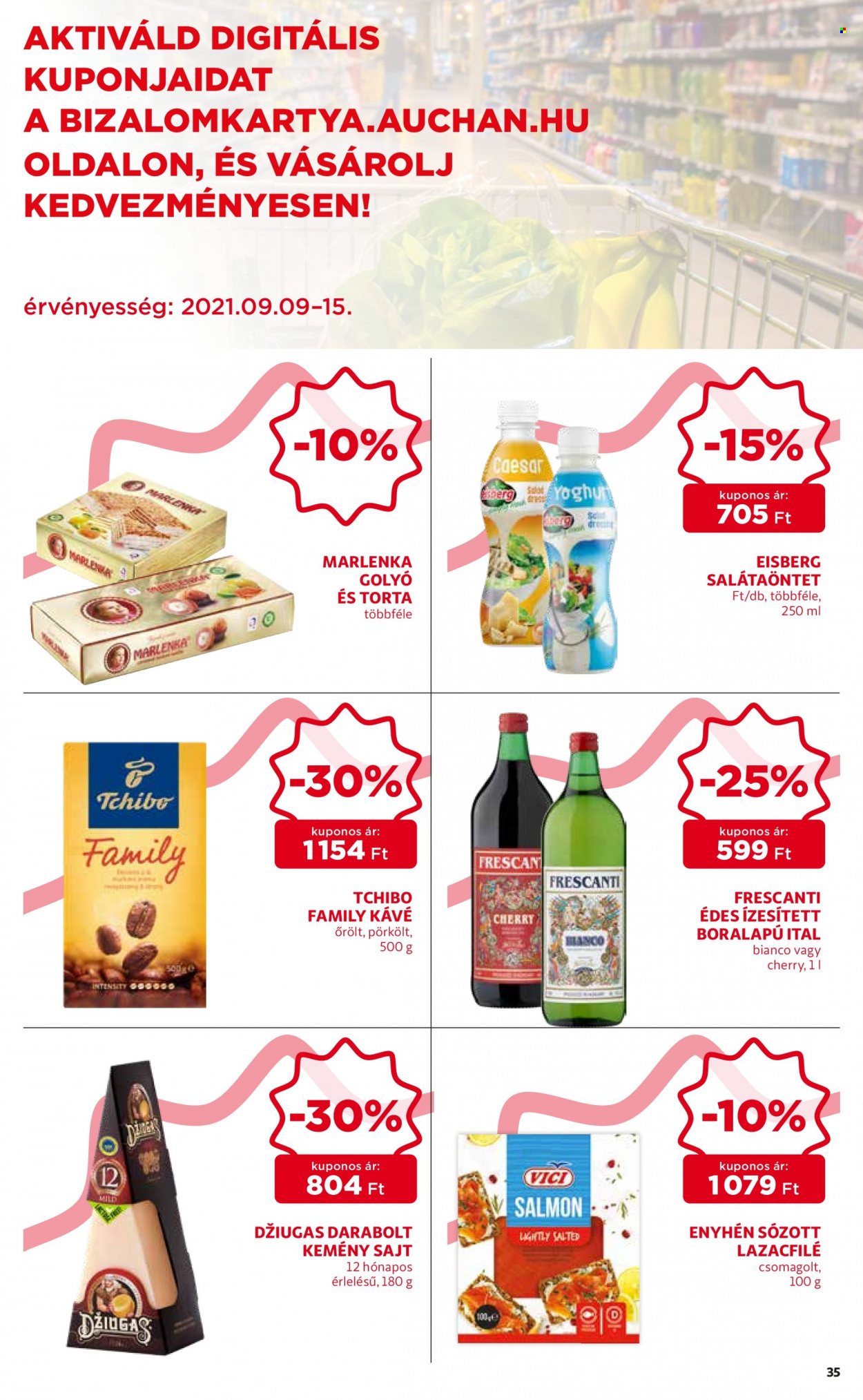Auchan akciós újságok - 2021.09.09 - 2021.09.15. Oldal 35