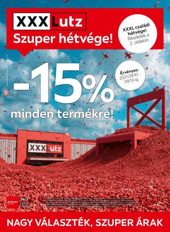 Újság XXXLutz - 2021.09.06 - 2021.09.19.