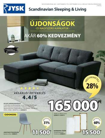 Újság JYSK - 2021.09.09 - 2021.09.22.
