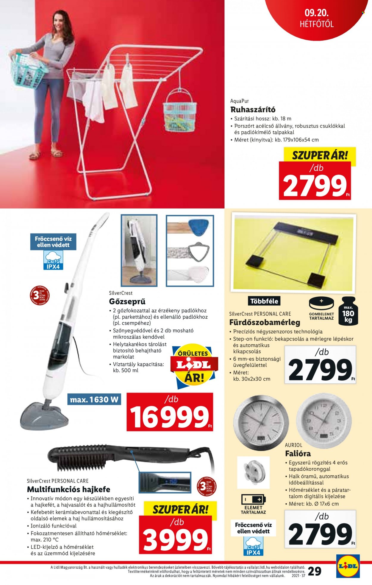 Lidl akciós újságok - 2021.09.16 - 2021.09.22. Oldal 29