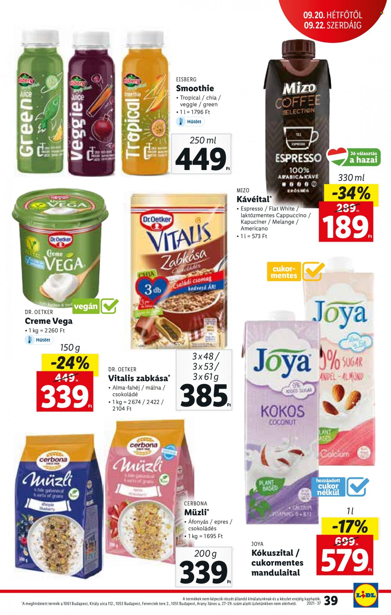 Lidl akciós újságok - 2021.09.16 - 2021.09.22. Oldal 39